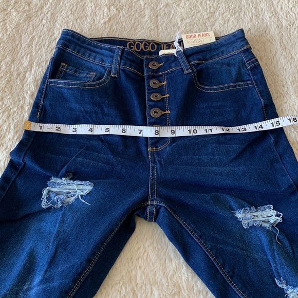 NWT High rise gogo jeans size 7 - Picture 11 of 16